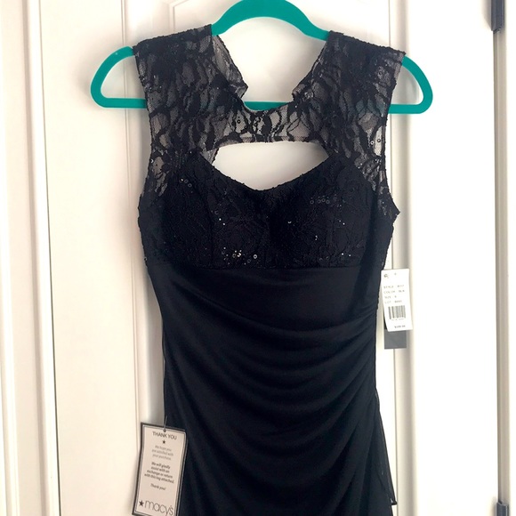 Macy's Dresses & Skirts - Black sequins Betsy & Adams dress